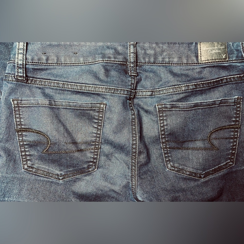 American Eagle Stretch Jegging Sz 6 Regular - Picture 4 of 6